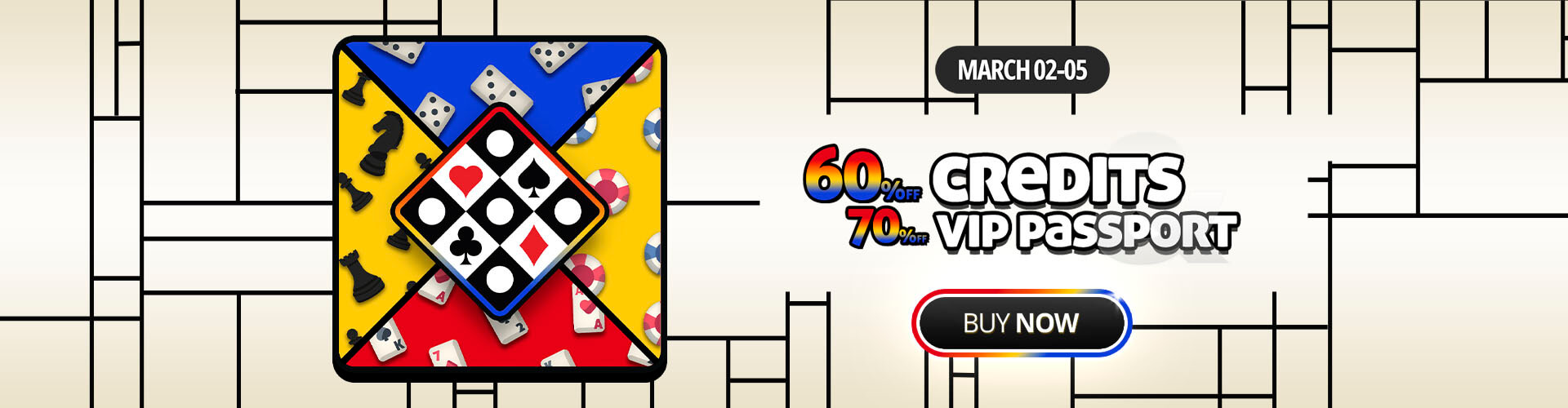 ? 60% off credits and 70% off passes on GameVelvet!