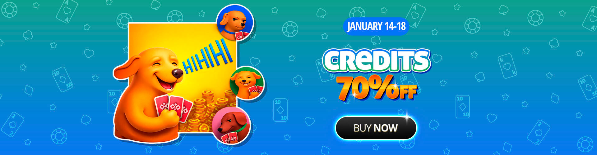 ? Celebrate the joy of laughter with 70% off coins! ??