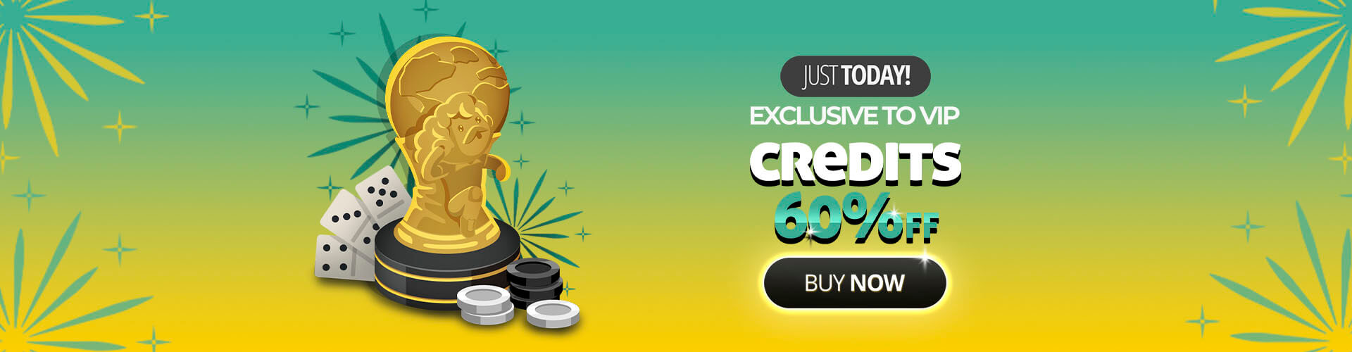 ? It's the final stretch! Enjoy 60% off credits before the final whistle blows!